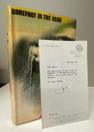 BAREFOOT IN THE HEAD from Aldiss's Literary agent, Jack Scovil of Scott Meredith Literary Agency.
