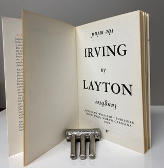 A LAUGHTER IN THE MIND. Signed by Layton.