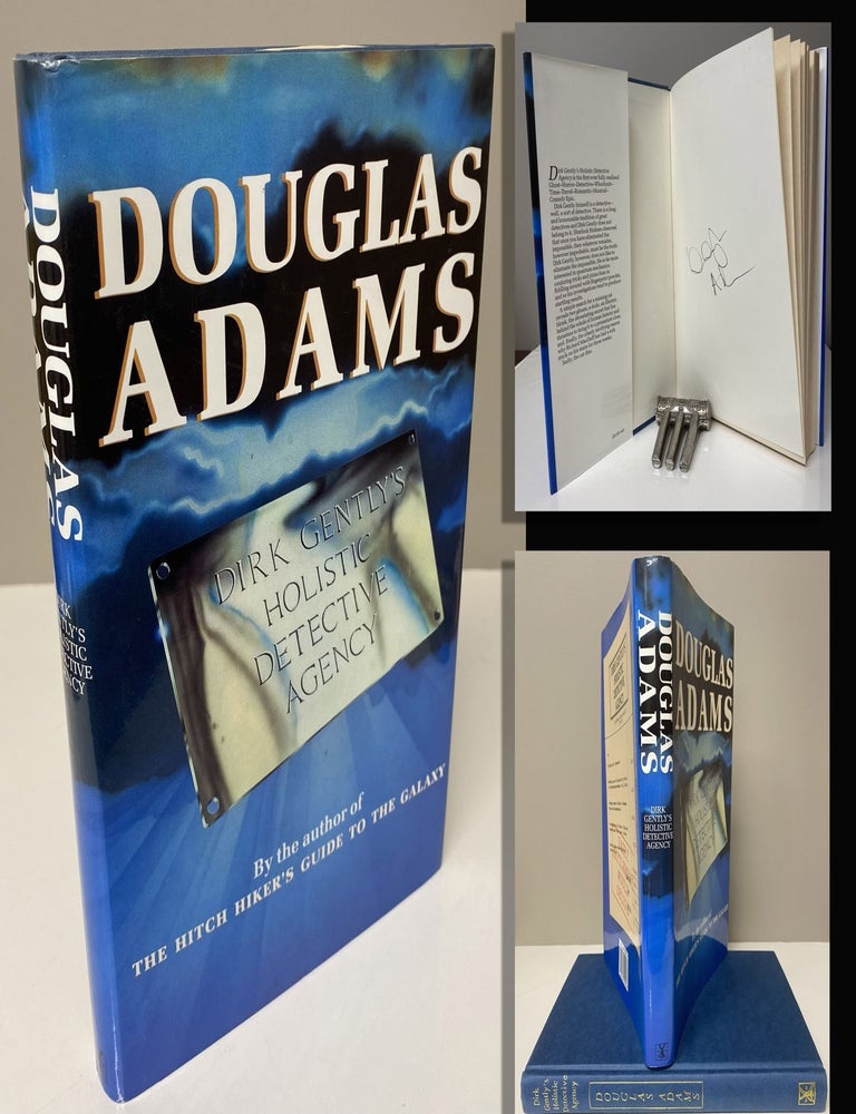 Item #33983 DIRK GENTLY'S HOLISTIC DETECTIVE AGENCY Signed by Douglas Adams. Douglas Adams