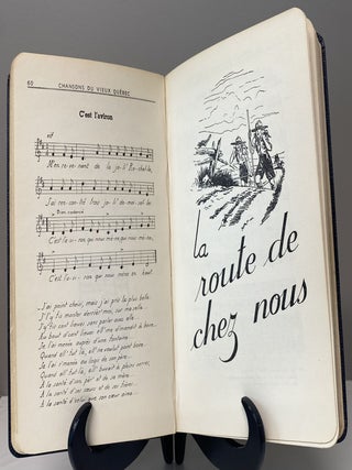CHANSONS DU VIEUX QUÉBEC. Signed/ Signé Jean-Paul Gingras. No.12/25