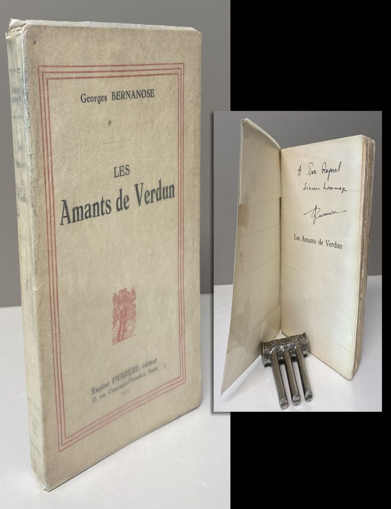 Item #33998 LES AMANTS DE VERDUN. George Bernanose