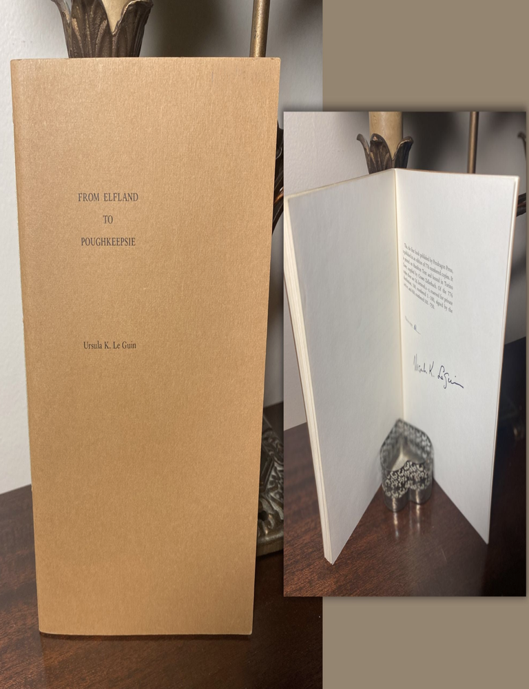 Item #34027 FROM ELFLAND to POUGHKEEPSIE SIGNED by Le Guin 1st Edition LIMITED number #61 of...