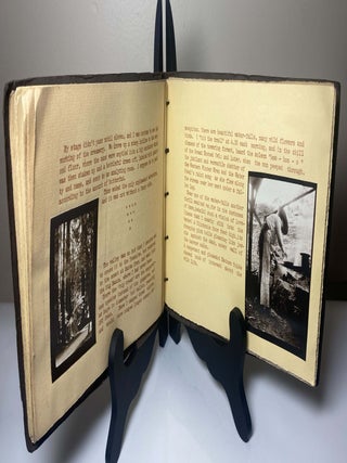 Volume I: A CAMPING TRIP WITHOUT A CAR 1927 Inscribed and signed by Frances G. Lauderback to her friend Marion Bettison Volume II: A SECOND CAMPING TRIP WITHOUT A CAR 1928 Original 1/1 Artist Books.