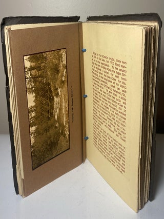 Volume I: A CAMPING TRIP WITHOUT A CAR 1927 Inscribed and signed by Frances G. Lauderback to her friend Marion Bettison Volume II: A SECOND CAMPING TRIP WITHOUT A CAR 1928 Original 1/1 Artist Books.