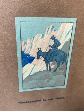 Volume I: A CAMPING TRIP WITHOUT A CAR 1927 Inscribed and signed by Frances G. Lauderback to her friend Marion Bettison Volume II: A SECOND CAMPING TRIP WITHOUT A CAR 1928 Original 1/1 Artist Books.