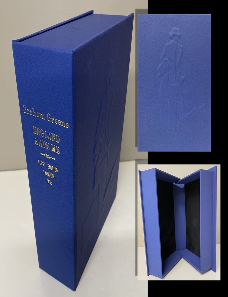 Item #34037 ENGLAND MADE ME Custom Collector's 'Sculpted' Clamshell Case. (not a book and no...
