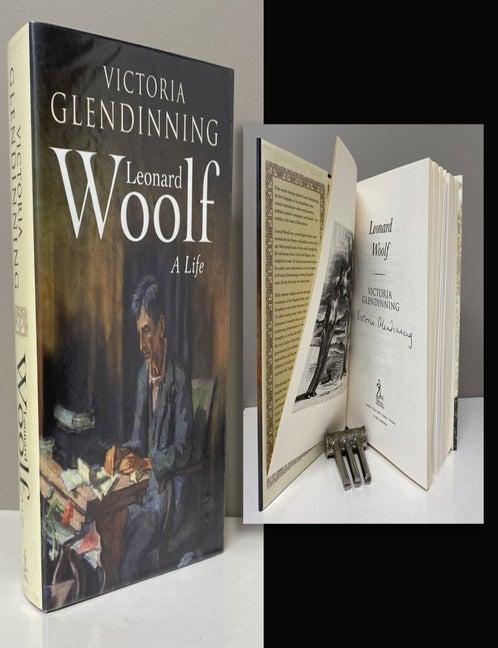 Item #34052 LEONARD WOOLF. A LIFE. signed by Glendinning. Victoria Glendinning, Leonard Woolf