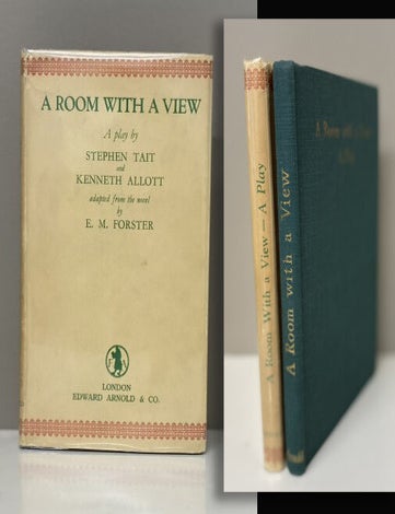 Item #34053 A ROOM WITH A VIEW: A Play: Adapted from the novel by E.M. Forster. Stephen Tait,...