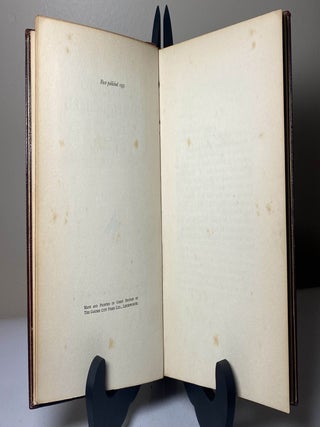 A LETTER TO MADAN BLANCHARD and THE MAN WITH A LOAD OF MISCHIEF