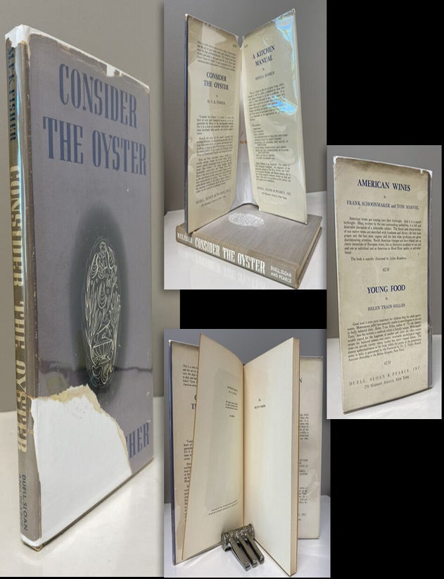 Item #34063 CONSIDER THE OYSTER. M. F. K. Fisher