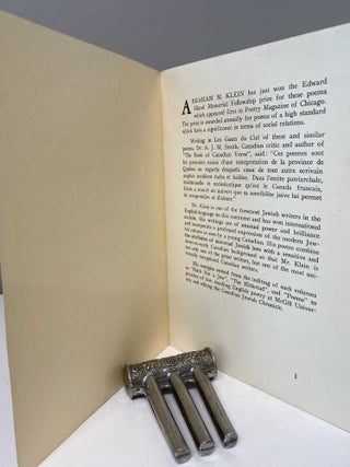 SEVEN POEMS BY A. M. KLEIN