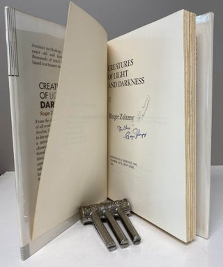 CREATURES OF LIGHT AND DARKNESS. Inscribed by Zelazny