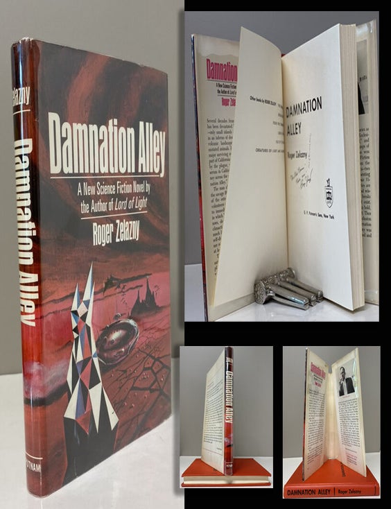 Item #34077 DAMNATION ALLEY. Signed by Zelazny. Roger Zelazny