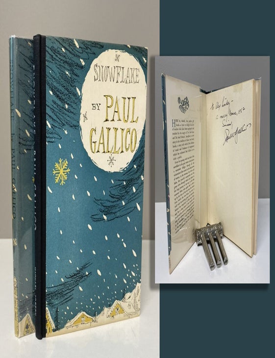 Item #34093 SNOWFLAKE. Inscribed by Gallico. Paul Gallico