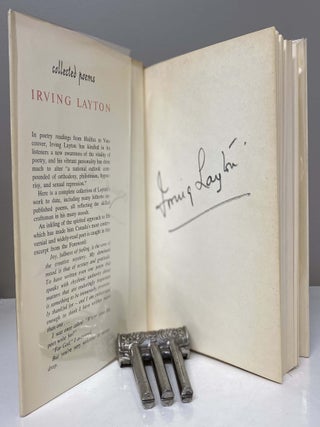 COLLECTED POEMS. Signed by Layton