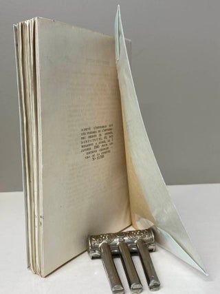 ENTRE LES ACTES (Between the Acts). #102 of 150 Limited Edition