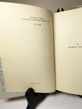 ASPECTS OF THE NOVEL Signed by Forster and previous owner's stamp Jesse George Murray writer.
