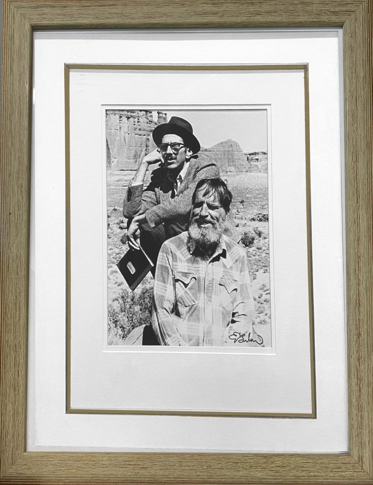 Item #34149 Original Photograph signed by Ernie Bulow. Edward Abbey, Robert, Crumb, Ernie Bulow