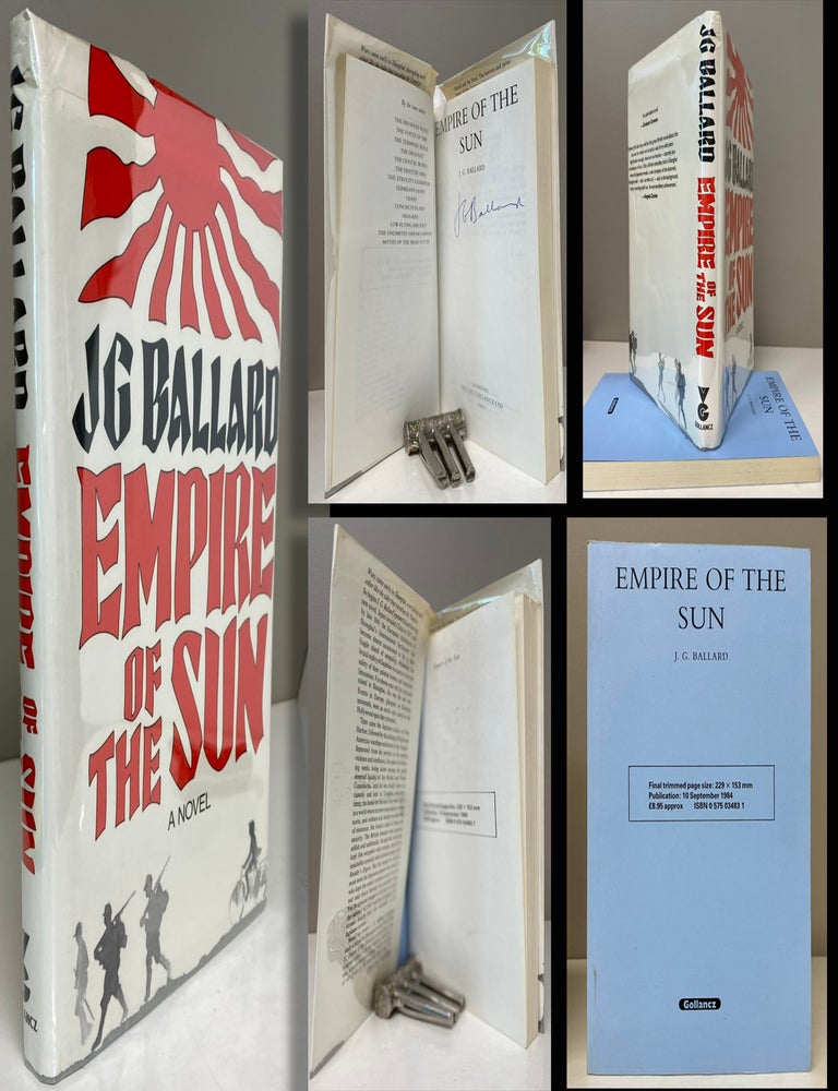 Item #34171 EMPIRE OF THE SUN. Advanced copy Signed by Ballard. J. G Ballard