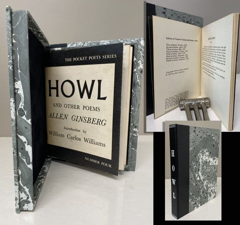 Item #34194 HOWL AND OTHER POEMS with custom case. Allen Ginsberg