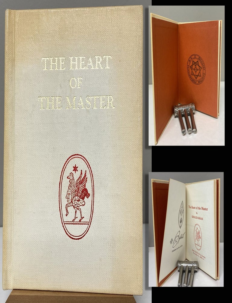 Item #34198 THE HEART OF THE MASTER. Aleister Crowley, Khaled Khan