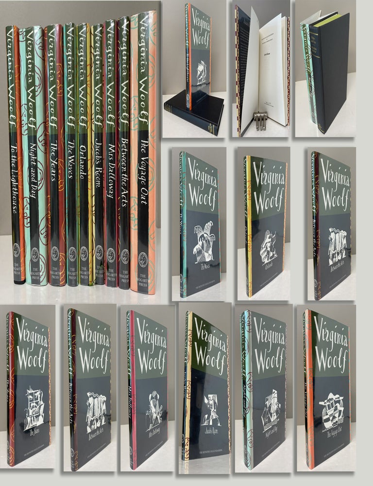Item #34202 THE DEFINITIVE COLLECTED EDITION OF THE NOVELS OF VIRGINIA WOOLF Volume I to IX...