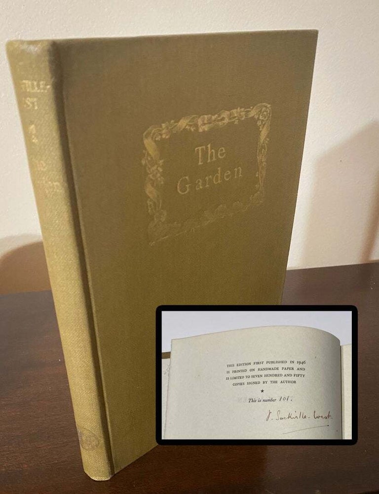 Item #34214 THE GARDEN. Signed by VSW limited edition number 101. Vita Sackville-West
