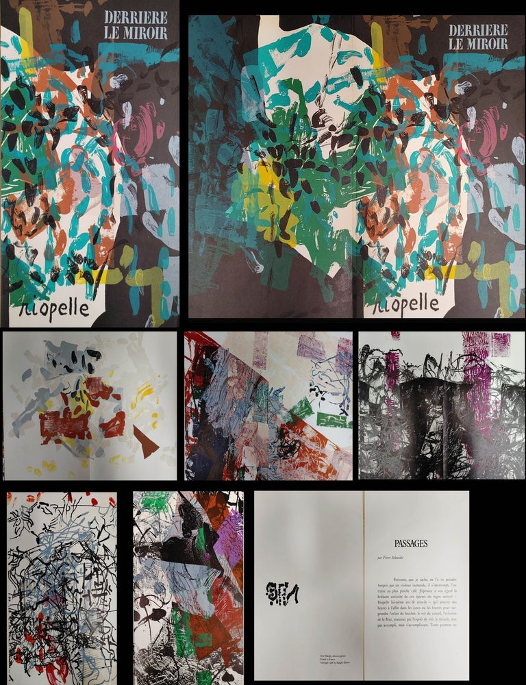 Item #34218 RIOPELLE DERRIERE LE MIROIR [Behind the Mirror] (N&deg; 171) with ten original colour...