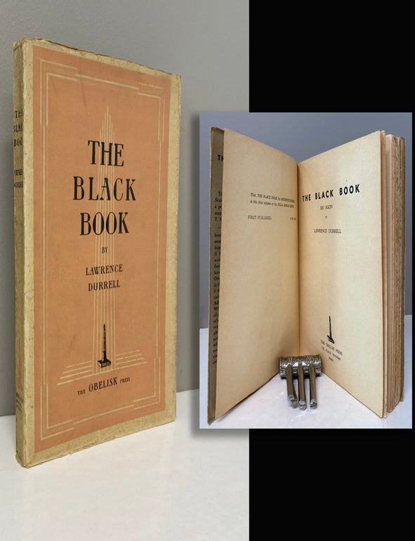 Item #34230 THE BLACK BOOK. Lawrence Durrell