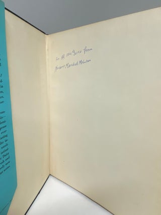 THE MECHANICAL BRIDE. Folklore Of Industrial Man. Inscribed by McLuhan