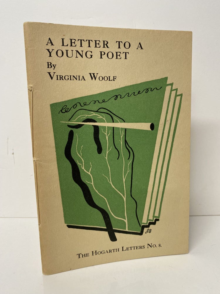 Item #34246 A LETTER TO A YOUNG POET.Hogarth Letters Series. Vol. 8. Virginia Woolf