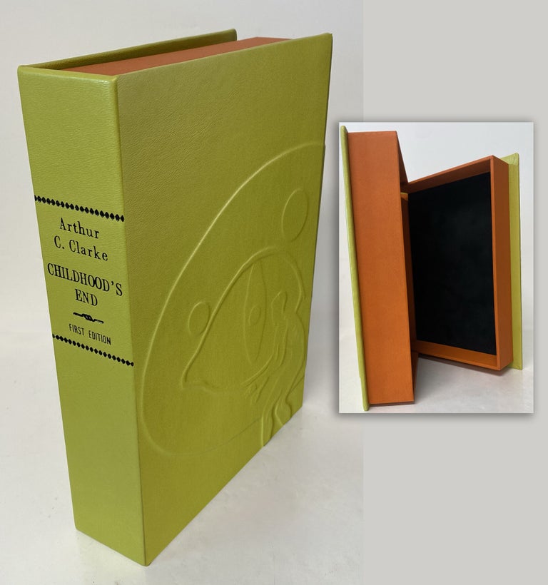 Item #34268 CHILDHOOD'S END - Leather Collector's Clamshell Case Only - No Book...