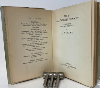 MISS ELIZABETH BENNET: A PLAY FROM “PRIDE AND PREJUDICE”