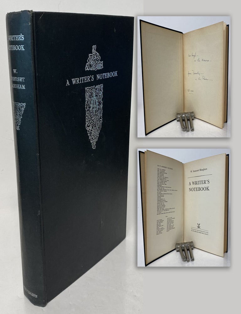 Item #34274 A WRITER'S NOTEBOOK Inscribed by Dorothy Duncan MacLennan to Hugh MacLennan...
