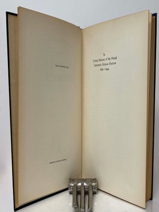 THE VAGRANT MOOD. SIX ESSAYS. Signed by Maugham. Number 20 of 500 copies
