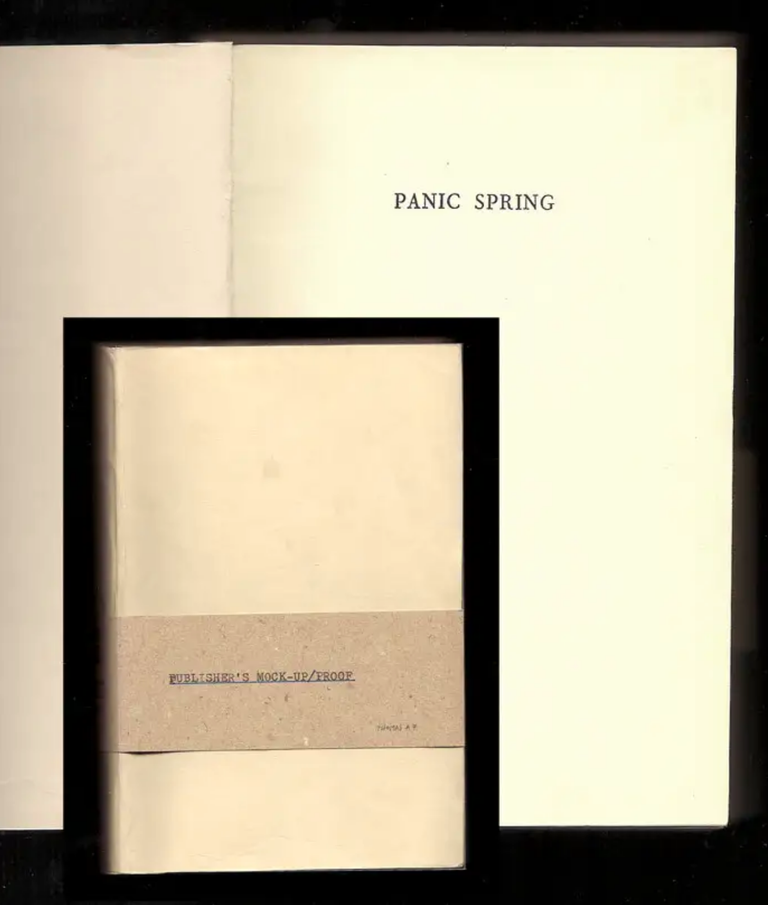 Item #34280 PANIC SPRING. Lawrence Durrell, Charles Norden
