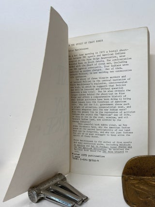 IN THE SPIRIT OF CRAZY HORSE. Signed by Matthiessen
