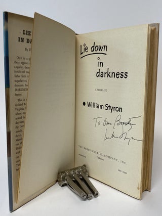 LIE DOWN IN DARKNESS. Inscribed by Styron