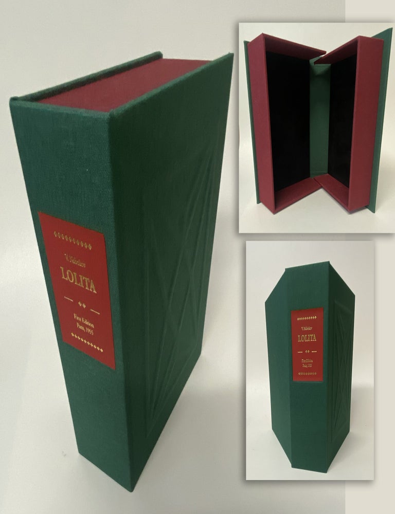 Item #34352 LOLITA. Custom Collector's 'Sculpted' Clamshell Case. Vladimir Nabokov