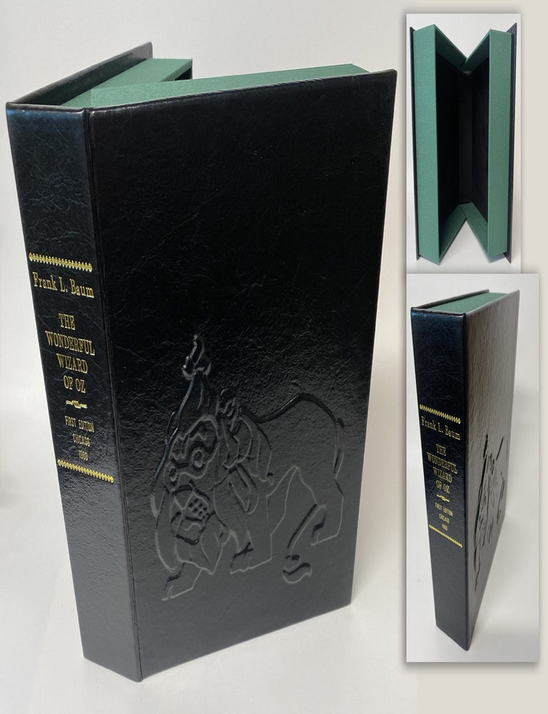 Item #34363 THE WONDERFUL WIZARD OF OZ [LEATHER Collector's Custom Clamshell case only - Not a...