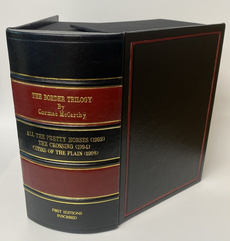 Item #34369 THE BORDER TRILOGY: ALL THE PRETTY HORSES (1992) THE CROSSING (1994) CITIES OF...