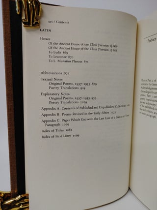 COMPLETE POEMS PART 2 (ORIGINAL POEMS, 1937-1955 AND POETRY TRANSLATIONS)