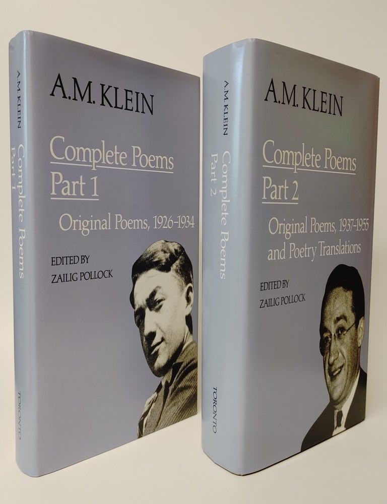 Item #34375 COMPLETE POEMS PART 1 (ORIGINAL POEMS, 1926-1934) and COMPLETE POEMS PART 2...