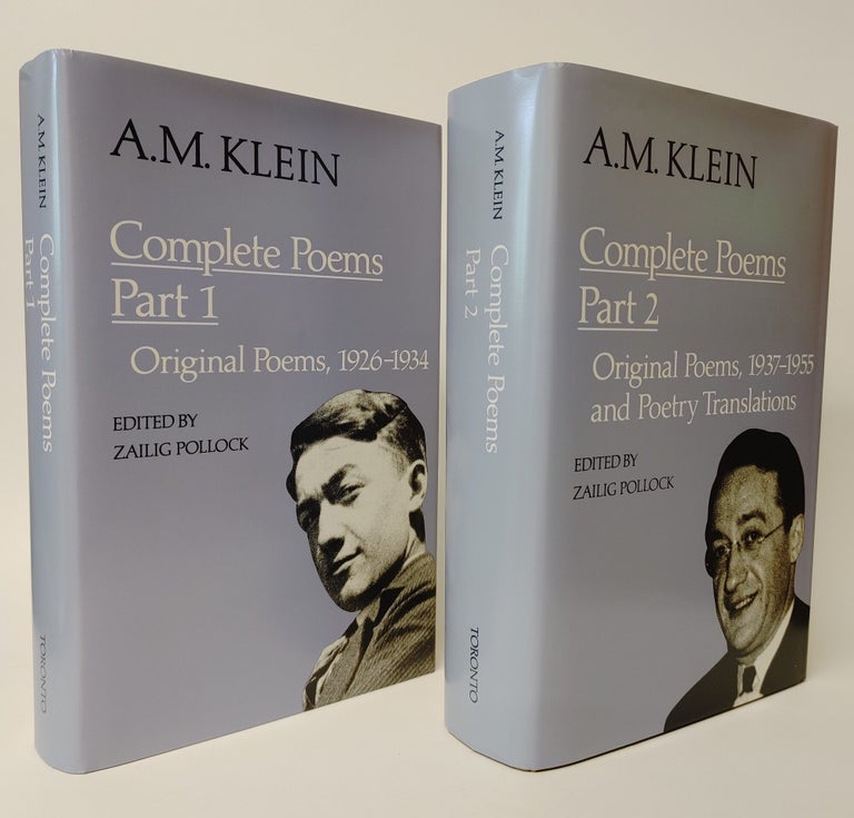 Item #34375 COMPLETE POEMS PART 1 (ORIGINAL POEMS, 1926-1934) and COMPLETE POEMS PART 2...