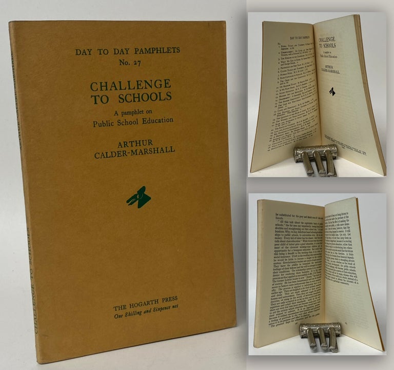 Item #34377 CHALLENGE TO SCHOOLS: A Pamphlet on Public School Education Series: Day to Day...