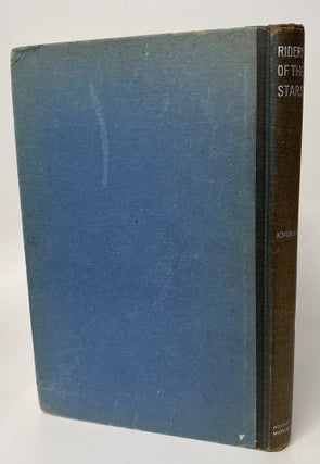 RIDERS OF THE STARS: A Book of Western Verse. handwritten presentation inscription by Robert F. McGraw ("R.F."), the very individual to whom Henry Herbert Knibbs dedicated this collection.