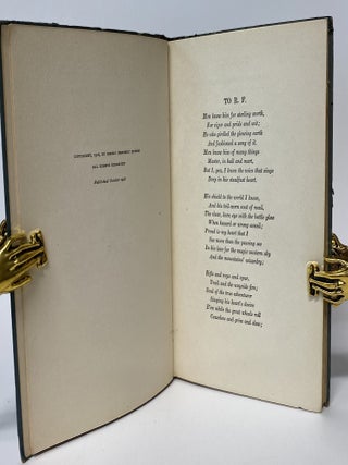 RIDERS OF THE STARS: A Book of Western Verse. handwritten presentation inscription by Robert F. McGraw ("R.F."), the very individual to whom Henry Herbert Knibbs dedicated this collection.