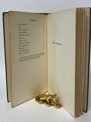 RIDERS OF THE STARS: A Book of Western Verse. handwritten presentation inscription by Robert F. McGraw ("R.F."), the very individual to whom Henry Herbert Knibbs dedicated this collection.