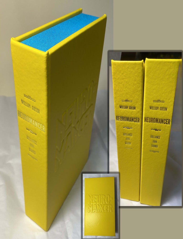 Item #34383 NEUROMANCER [LEATHER Collector's Custom Clamshell case only - Not a book]....