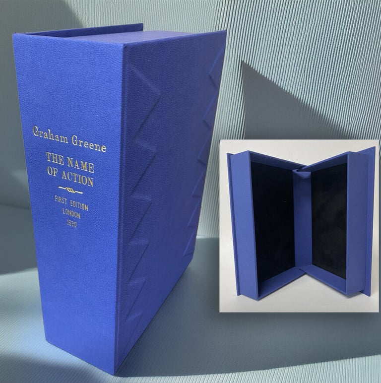 Item #34388 THE NAME OF ACTIONS Custom Collector's 'Sculpted' Clamshell Case....